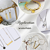 DICOSMETIC 72Pcs 6 Styles 304 Stainless Steel Pendants STAS-DC0016-29-7