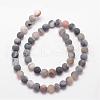 Natural Druzy Geode Agate Bead Strands G-K166-09-10mm-09-2