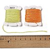 48 Cards 48 Colors 6-Ply Polyester Embroidery Floss OCOR-K006-C03-3