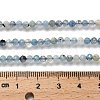 Natural Aquamarine Beads Strands G-RM2025-A17-3mm-A-5