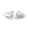 Non-Tarnish 304 Stainless Steel Pendants STAS-C057-09P-2