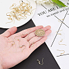 Long-Lasting Plated Brass Earring Hooks KK-BC0006-06G-NF-3