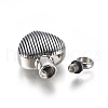 Retro 304 Stainless Steel Pendants STAS-L237-09AS-3