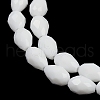 Opaque Solid Color Beads Strands EGLA-N013-P8mm-D02-3