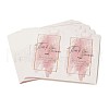 Coated Paper Sealing Stickers DIY-F085-03B-1