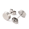 Non-Tarnish 304 Stainless Steel Stud Earrings STAS-B070-08P-2