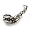 316 Surgical Stainless Steel Pendants STAS-E212-150AS-2