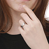 304 Stainless Steel Finger Rings FS-WGF5903-01-2