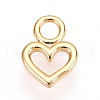 Brass Pendants KK-T075-14G-1