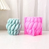Twisted Barrel Candle Food Grade Silicone Molds DIY-D071-13A-1
