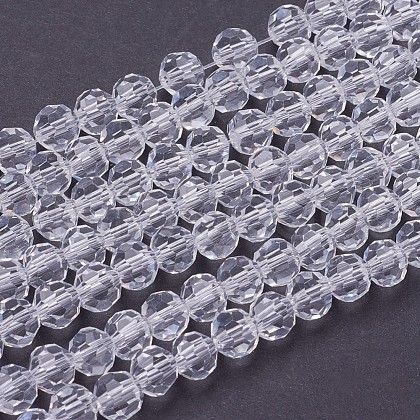 Glass Beads Strands X-EGLA-J042-6mm-12-1