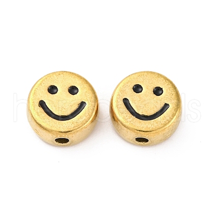 304 Stainless Steel Enamel Beads STAS-B085-08G-04-1