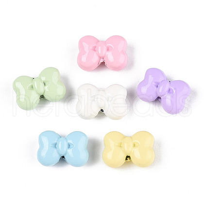 Baking Paint Alloy Beads PALLOY-T090-67-1
