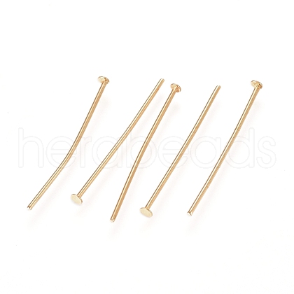 304 Stainless Steel Flat Head Pins STAS-L238-006F-G-1