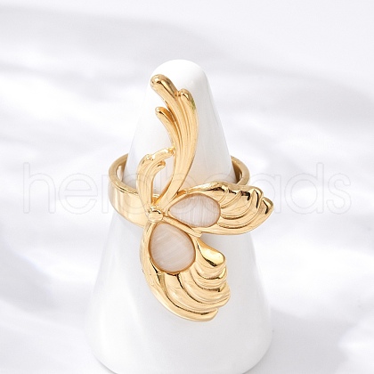 304 Stainless Steel Finger Rings RJEW-S629-06G-1
