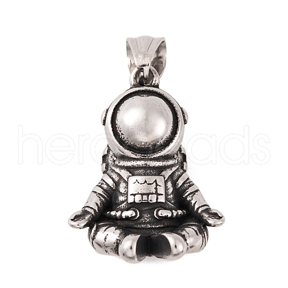 304 Stainless Steel Pendants STAS-K283-33AS-1
