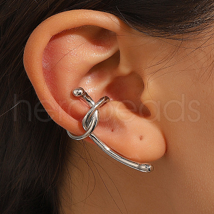 Irregular Alloy Cuff Earrings WGBD15E-03-1