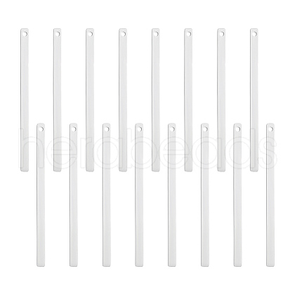 Unicraftale 16Pcs 201 Stainless Steel Pendants STAS-UN0055-61-1