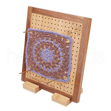 BENECREAT Rectangle Wood Crochet Blocking Board DIY-BC0013-59C-1