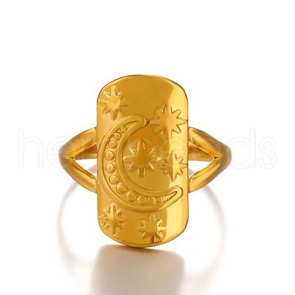 Stainless Steel Open Cuff Rings PW-WG31477-01-1
