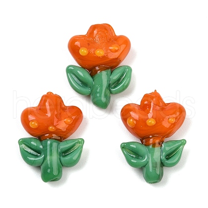 Handmade Lampwork Beads LAMP-S070-04E-1