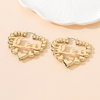 Alloy Hoop Earrings WG15DC6-07-1