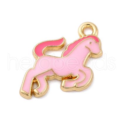 Alloy Enamel Pendants FIND-M060-26G-03-1