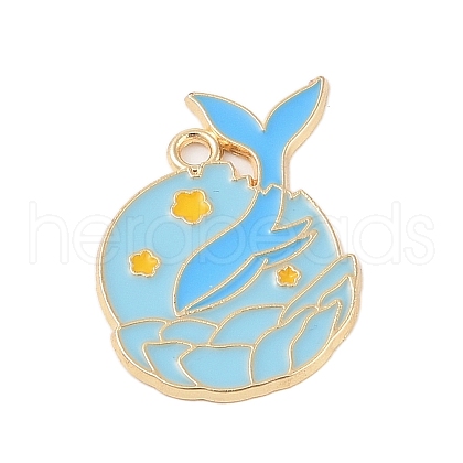 Rack Plating Alloy Pendants FIND-C059-02G-02-1