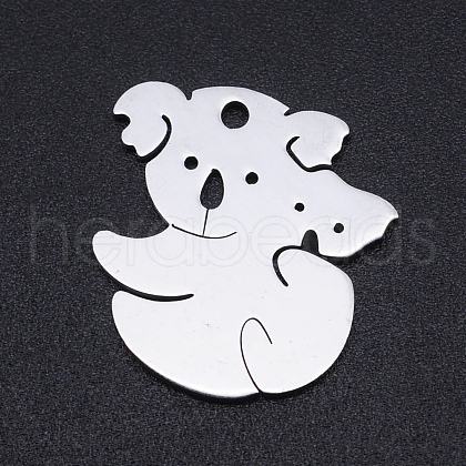 Non-Tarnish 201 Stainless Steel Pendants STAS-N090-JN860-1-1