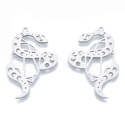 Non-Tarnish 201 Stainless Steel Pendants STAS-N090-LA948-1-1
