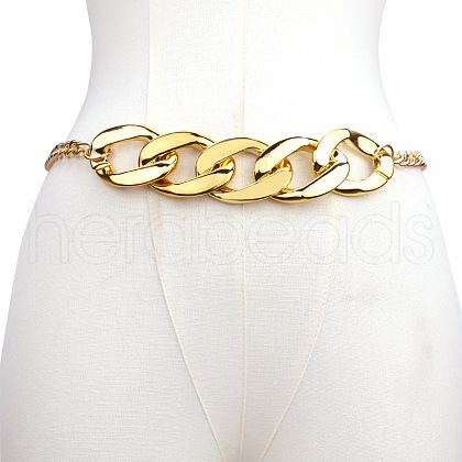 Alloy Curb Chain Waist Beads FS-WG9B36C-01-1