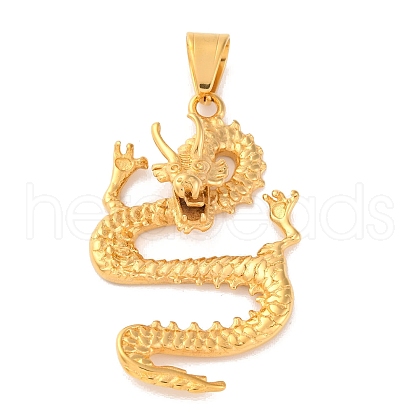 304 Stainless Steel Big Pendants STAS-U021-03G-1