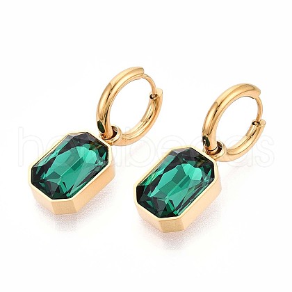 304 Stainless Steel Hoop Earrings EJEW-T047-14G-A-1