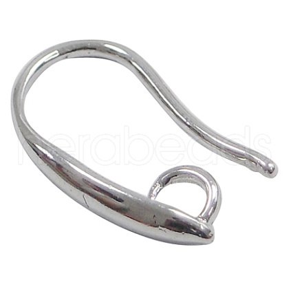 Brass Earring Hooks KK-KK768-B-NF-1