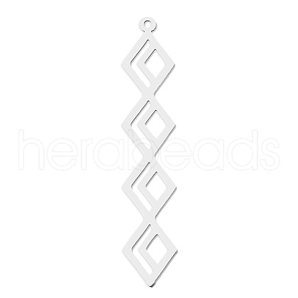 Non-Tarnish 201 Stainless Steel Pendants STAS-S105-LA775-1-1