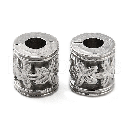 316 Stainless Steel Beads STAS-B047-25P-1