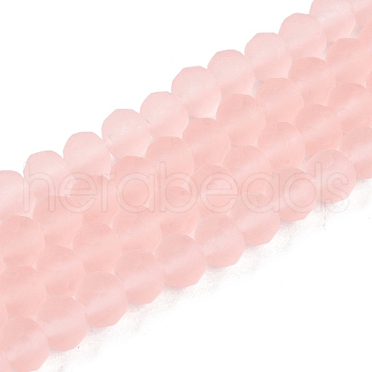 Transparent Glass Beads Strands EGLA-A044-T6mm-MD22-1