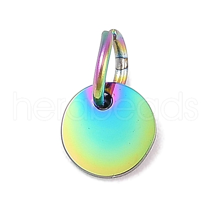 Ion Plating(IP) 304 Stainless Steel Pendants STAS-I311-32A-RC-1