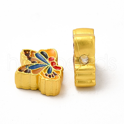 Rack Plating Alloy Beads ENAM-M048-31MG-1