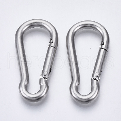 304 Stainless Steel Rock Climbing Carabiners STAS-N087-24A-01-1