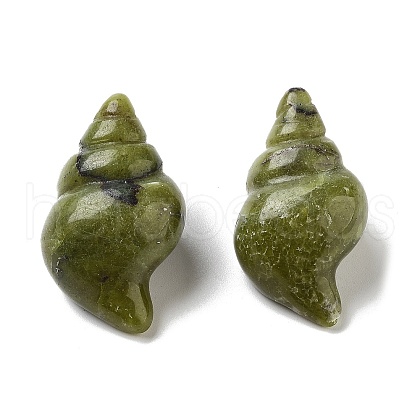 Natural Southern Jade Carved Figurines DJEW-L023-H11-1