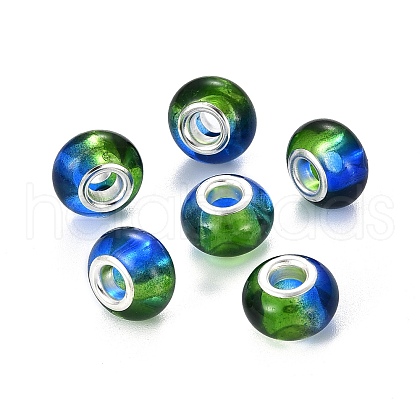 Resin European Beads RPDL-S013-08D-1