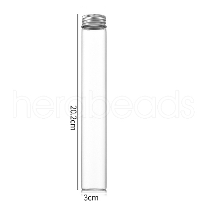 Clear Glass Bottles Bead Containers CON-WH0085-75K-01-1