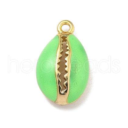 Rack Plating Brass Enamel Pendants KK-G515-19G-05-1