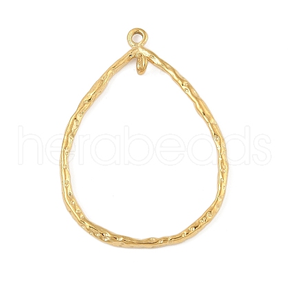 304 Stainless Steel Pendants STAS-P380-38G-1