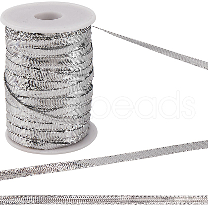 Gorgecraft 100M Polyester Ribbons with Spool SRIB-GF0001-34B-1
