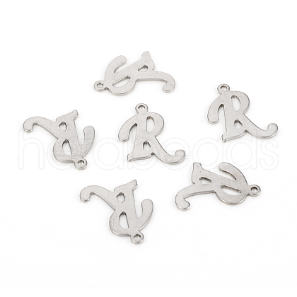 Non-Tarnish 201 Stainless Steel Pendants STAS-L244-04R-P-1