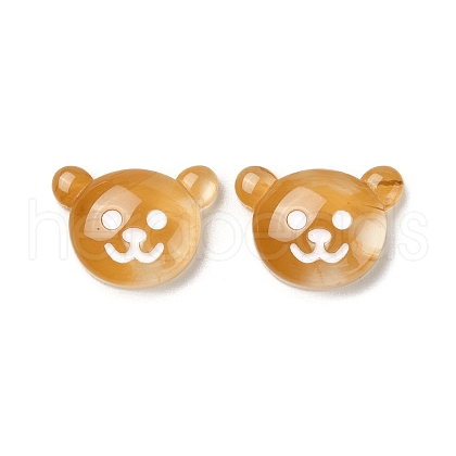 Translucent Resin Animal Decoden Cabochons RESI-M040-03-1