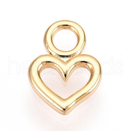 Brass Pendants KK-T075-14G-1