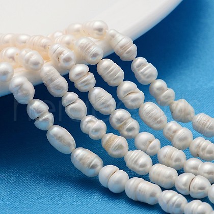 Natural Cultured Freshwater Pearl Beads Strands PEAR-L001-G-20-01-1
